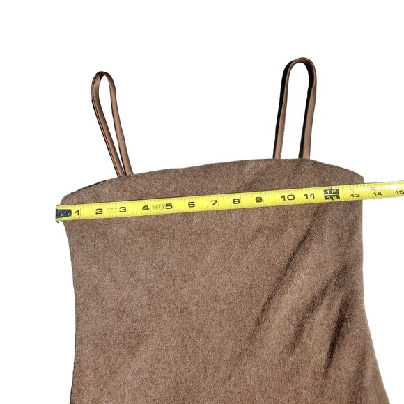 Vintage Jim Hjelm Occasions Tan/Brown Evening Gown with Cardigan Size 4 - Picture 10 of 16